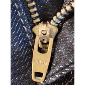 Vtg EDWIN 505 Japanese Denim Jeans Men's W36 L30 Loose Straight Blue Selvedge